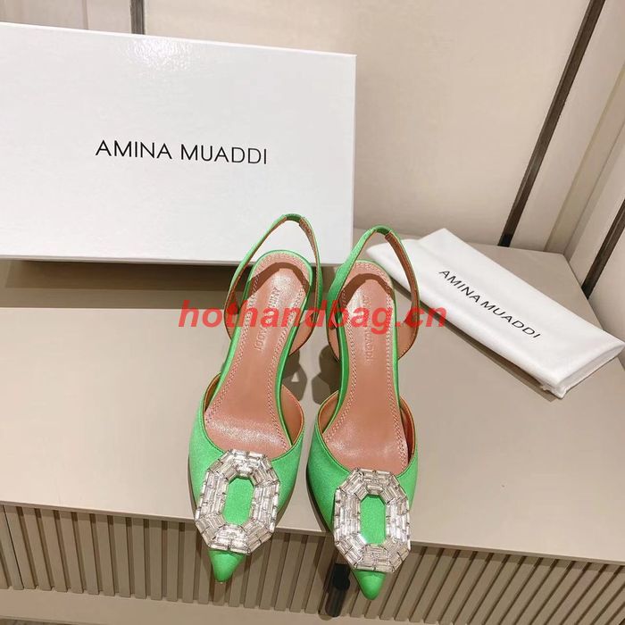 Amina Muaddi Shoes AMS00026 Heel 8.5CM